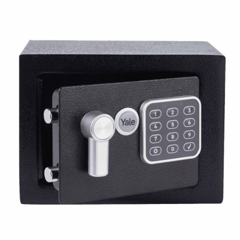 Yale Mini Electronic Safe Black Sejf podstawowy YSV mini czarny