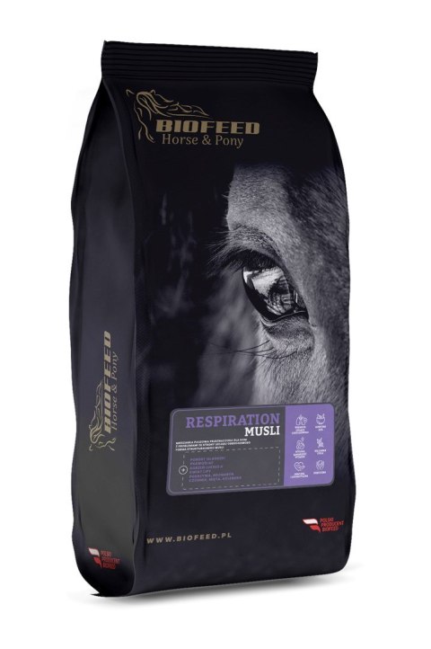 BioFeed Horse&Pony Respiration Musli - musli dla wsparcia układu oddechowego 20kg