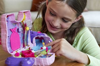 Polly Pocket Jednorożec niespodzianka Zestaw kompaktowy GVL88 p2 MATTEL