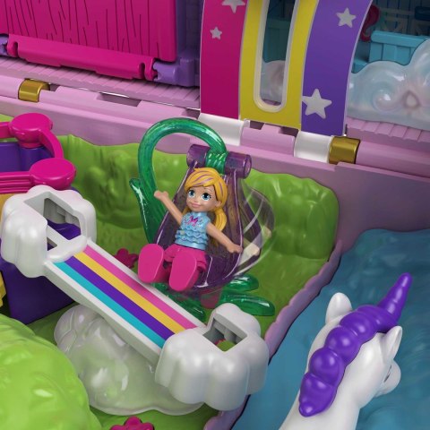 Polly Pocket Jednorożec niespodzianka Zestaw kompaktowy GVL88 p2 MATTEL