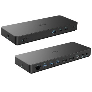 I-tec C31TRIPLEDOCKPDPRO2 stacja dokująca Przewodowa USB 3.2 Gen 1 (3.1 Gen 1) Type-C Czarny