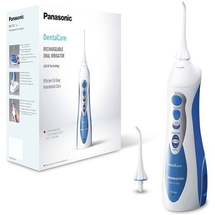 Irygator dentystyczny PANASONIC EW1211W845 0,13 l 590 kPa Biały, Niebieski