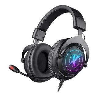 Słuchawki z mikrofonem Defender EPIC PRO 7.1 VIRTUAL SOUND podświetlane Gaming USB RGB