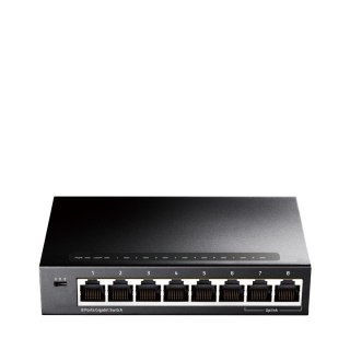 Cudy GS108 łącza sieciowe Gigabit Ethernet (10/100/1000) Czarny