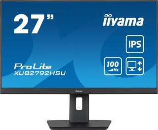 Monitor IIYAMA XUB2792HSU-B6 (27" /IPS /100Hz /1920 x 1080 /Czarny)