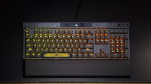 Corsair K70 MAX klawiatura Gaming USB US English Czarny