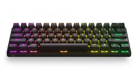 Klawiatura gamingowa SteelSeries Apex Pro Mini klawiatura do gier Światło LED RGB US Wireless OmniPoint Regulowany przełącznik m