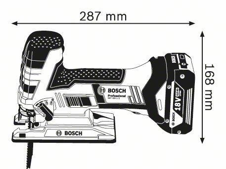 Bosch GST 18 V-LI S wyrzynarka elektryczna 2,4 kg