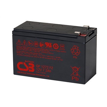 Akumulator UPS Hitachi CSB GP1272 (12V DC; 7200mAh)