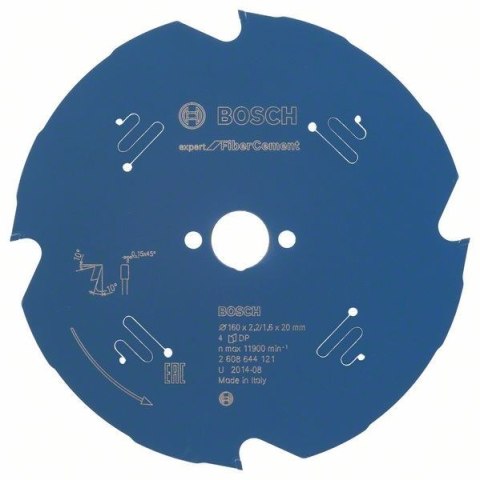 Bosch 2 608 644 121 ostrze do piły tarczowej 16 cm 1 szt.