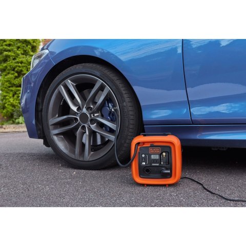 Kompresor powietrza do samochodu BLACK+DECKER Automotive ASI400-XJ