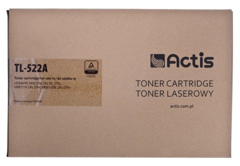 Toner Actis TL-522A (zamiennik Lexmark 52D2000 ; Supreme; 6000 stron; czarny)