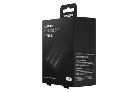 SAMSUNG SSD T7 Shield Black 2TB MU-PE2T0S/EU