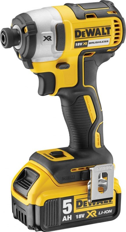 Dewalt Wkrętarka udarowa 3-biegowa XR 18V + 2 akumulatory 5Ah (DCF887P2)