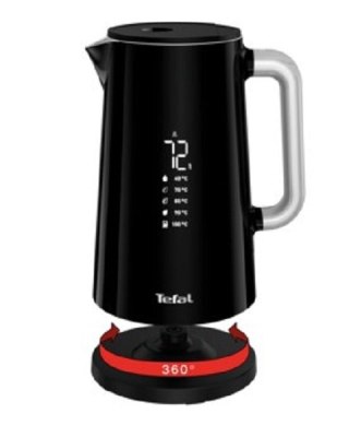 Czajnik TEFAL KO851830 (1.7L /1800W /Czarno-srebrny )