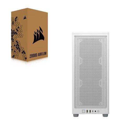 Corsair 2000D AIRFLOW Small Form Factor (SFF) Biały