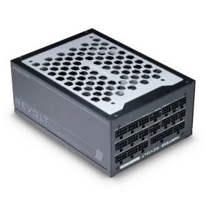 Phanteks Revolt 1600W Titanium, ATX 3.0, PCIe 5.0, w pełni modułowy - 1600 W, czarny