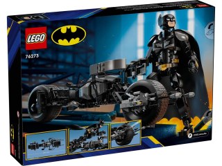 LEGO Super Heroes 76273 Figurka Batmana do zbudowania i batcykl