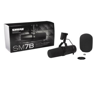 Shure SM7B mikrofon Czarny Mikrofon studyjny