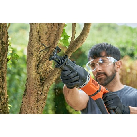 Black & Decker BES301-QS piła szablasta 2800 spm 750 W Czarny, Pomarańczowy