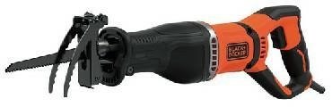 Black & Decker BES301-QS piła szablasta 2800 spm 750 W Czarny, Pomarańczowy