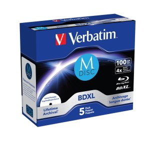 Verbatim 43834 płyta Blu-Ray BDXL 100 GB 5 szt.