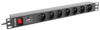 Listwa zasilająca LANBERG PDU-07E-0200-BK