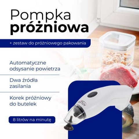 Pompka prożniowa + zestaw do prożniowego pakowania