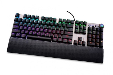 Klawiatura mechaniczna IBOX AURORA K-4 RGB IKGMK4 (USB; (US); kolor czarny)