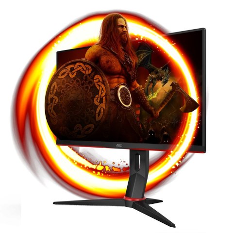 AOC G2 24G2ZU/BK LED display 60,5 cm (23.8") 1920 x 1080 px Full HD Czarny, Czerwony