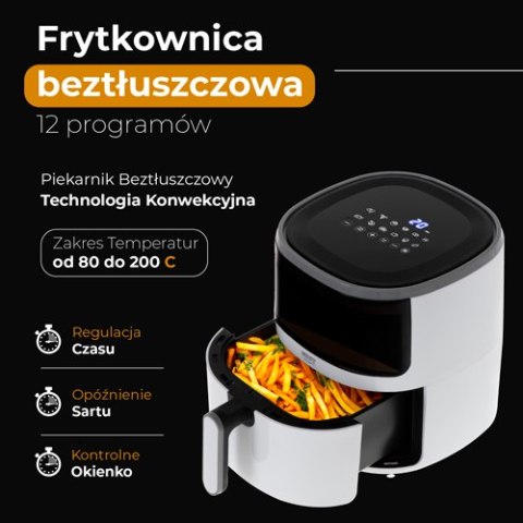 Frytkownica beztłuszczowa - 12 programów 5,0 L - Airfryer