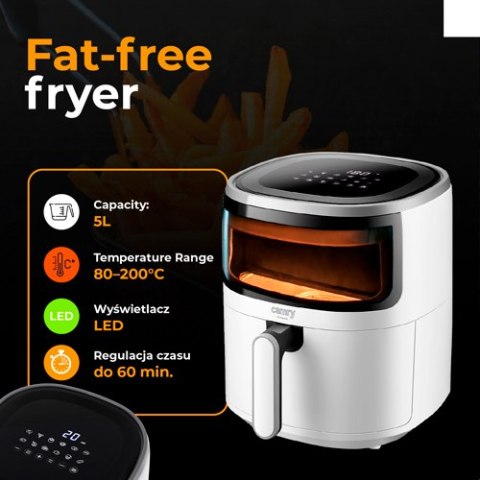 Frytkownica beztłuszczowa - 12 programów 5,0 L - Airfryer