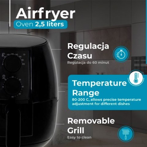 Frytkownica beztłuszczowa 2,5 L - Airfryer