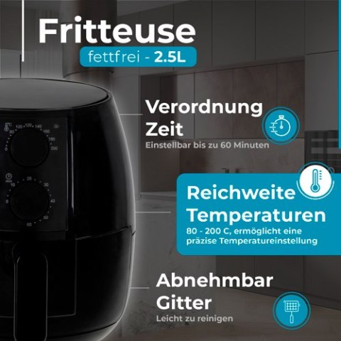 Frytkownica beztłuszczowa 2,5 L - Airfryer