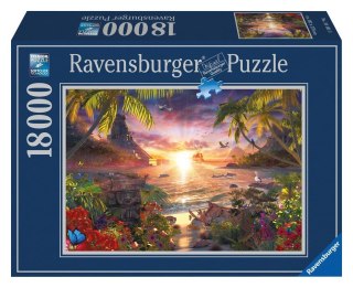 Puzzle Ravensburger Rajski Zachód Słońca 18000 el