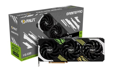 Palit GeForce RTX 4070 Ti SUPER GamingPro NVIDIA 16 GB GDDR6X