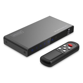 Przełącznik/Switch DIGITUS HDMI 3x1, 8K/60Hz (4:4:4) z HDR, 48 Gbps, HDCP 2.3