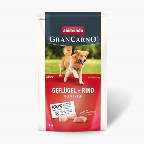 ANIMONDA Gran Carno Senior Poultry + beef 4kg