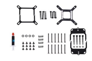 Alphacool T38 Procesor Liquid cooling kit 12 cm Czarny