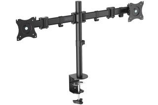 Stojak biurkowy do 2 monitorów DIGITUS DA-90349 (biurkowy; 17" - 27"; max. 16 kg)