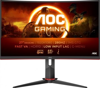 Monitor AOC C27G2Z3/BK (27" /VA /280Hz /1920 x 1080 /Czarny)