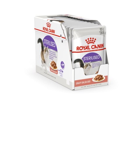 ROYAL CANIN FHN Sterilised w sosie - mokra karma dla kota dorosłego - 12x85g