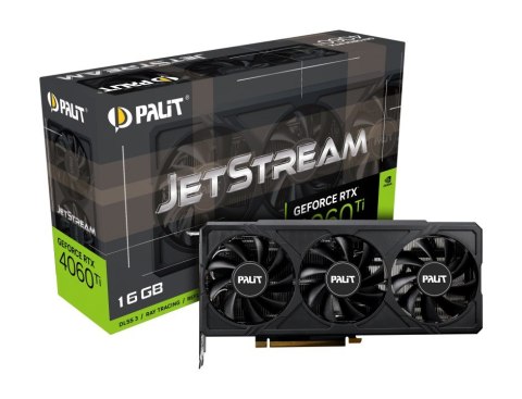 Karta graficzna Palit GeForce RTX 4060 Ti JetStream 16GB GDDR6