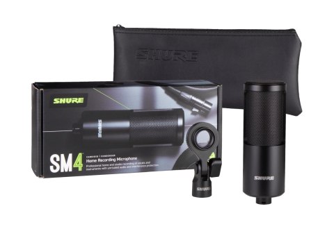 Shure SM4-K - Mikrofon pojemnościowy, zewnętrznie polaryzowany