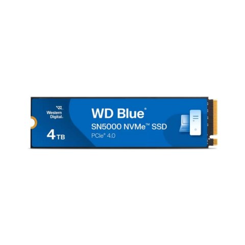 Dysk SSD M.2 WD Blue SN5000 4TB WD Blue (M.2 2280″ /4 TB /PCI Express 4.0 (NVMe) /5500MB/s /5000MB/s)