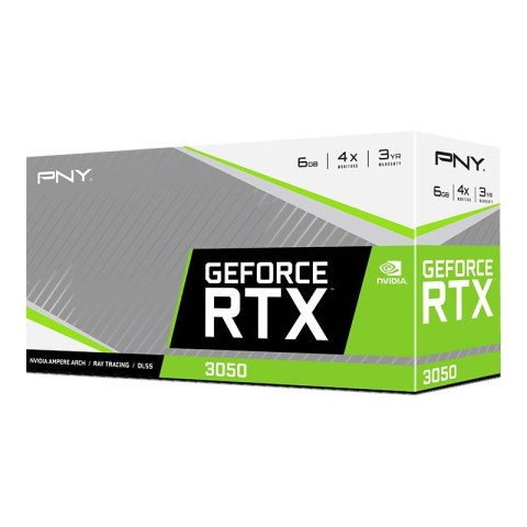 Karta graficzna PNY GeForce RTX 3050 6GB VERTO Dual Fan (VCG30506DFXPB1)