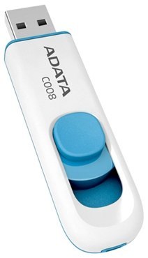 Pendrive (Pamięć USB) A-DATA (32 GB /USB 2.0 /Biało-niebieski )