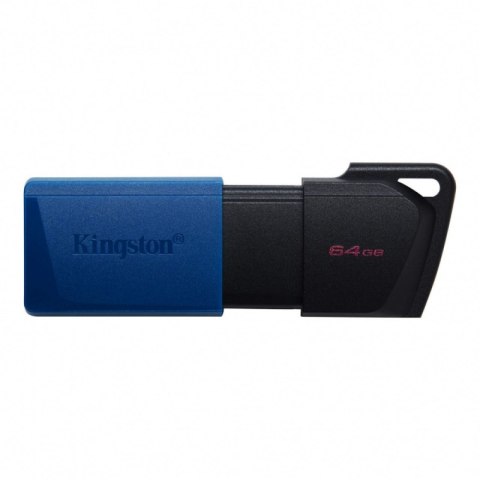 Pendrive (Pamięć USB) KINGSTON (64 GB /Czarno-niebieski )