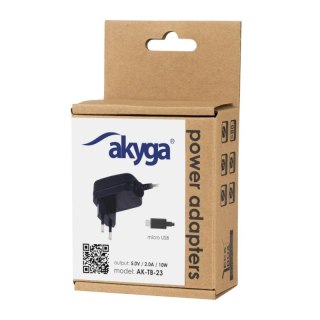 Zasilacz AKYGA AK-TB-23(microUSB typ B2000mA5V)