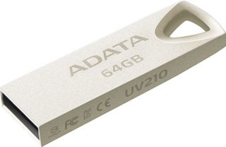 Pendrive (Pamięć USB) A-DATA (64 GB /USB 2.0 /Srebrny )